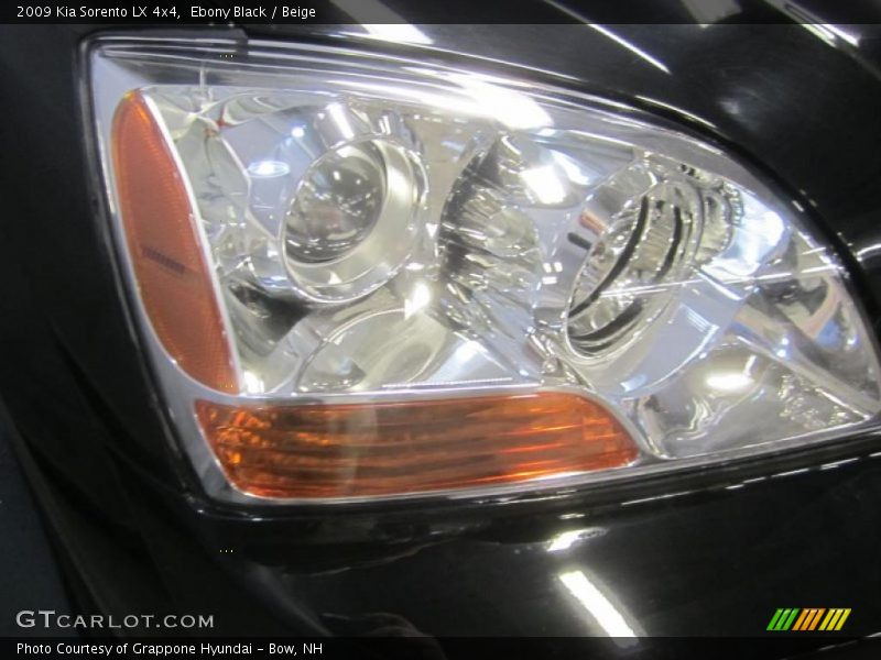 Ebony Black / Beige 2009 Kia Sorento LX 4x4