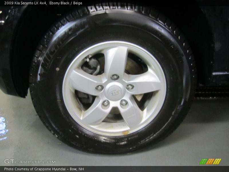 Ebony Black / Beige 2009 Kia Sorento LX 4x4
