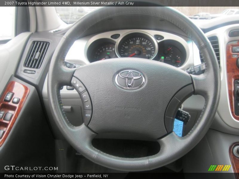 Millenium Silver Metallic / Ash Gray 2007 Toyota Highlander Limited 4WD