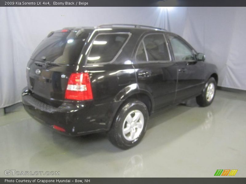 Ebony Black / Beige 2009 Kia Sorento LX 4x4