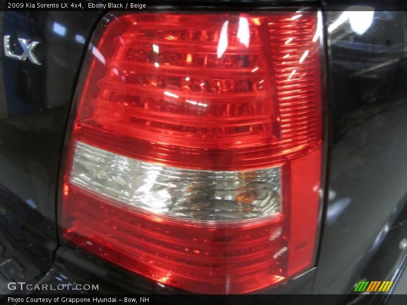 Ebony Black / Beige 2009 Kia Sorento LX 4x4