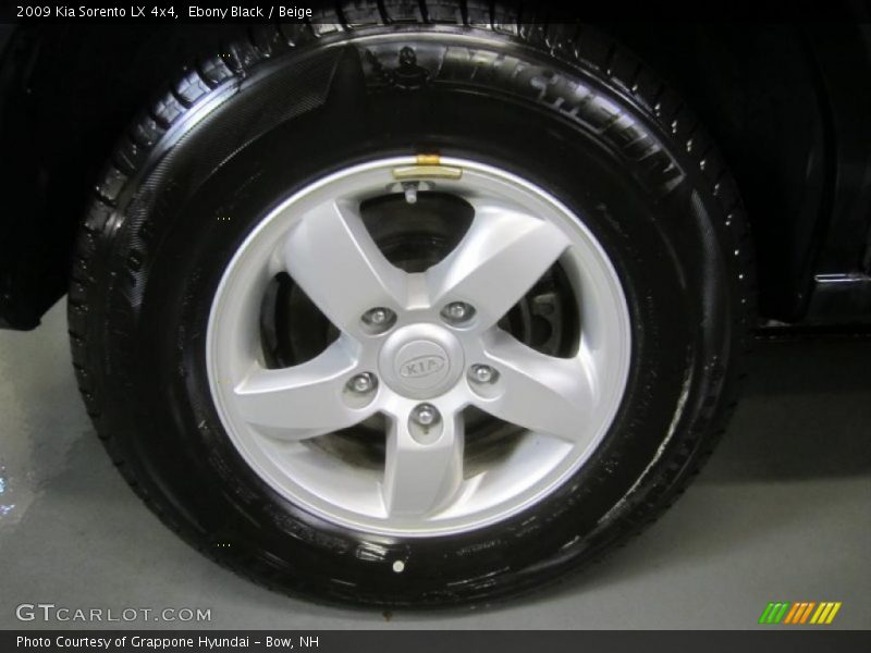 Ebony Black / Beige 2009 Kia Sorento LX 4x4