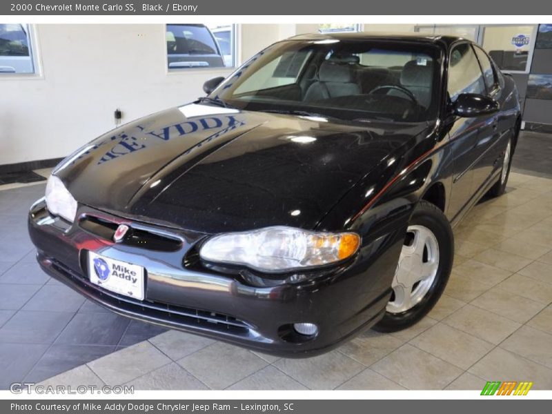 Black / Ebony 2000 Chevrolet Monte Carlo SS