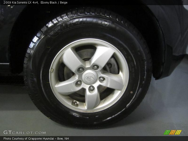 Ebony Black / Beige 2009 Kia Sorento LX 4x4