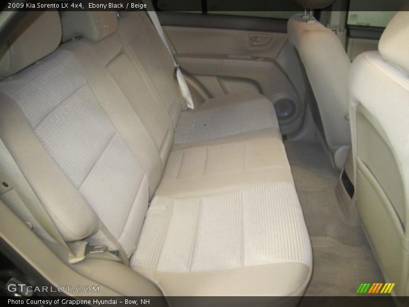 Ebony Black / Beige 2009 Kia Sorento LX 4x4