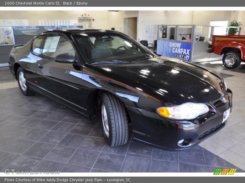 Black / Ebony 2000 Chevrolet Monte Carlo SS