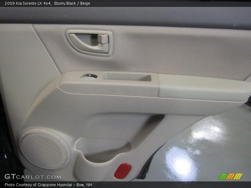 Ebony Black / Beige 2009 Kia Sorento LX 4x4
