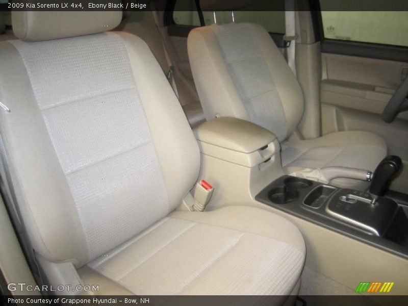  2009 Sorento LX 4x4 Beige Interior