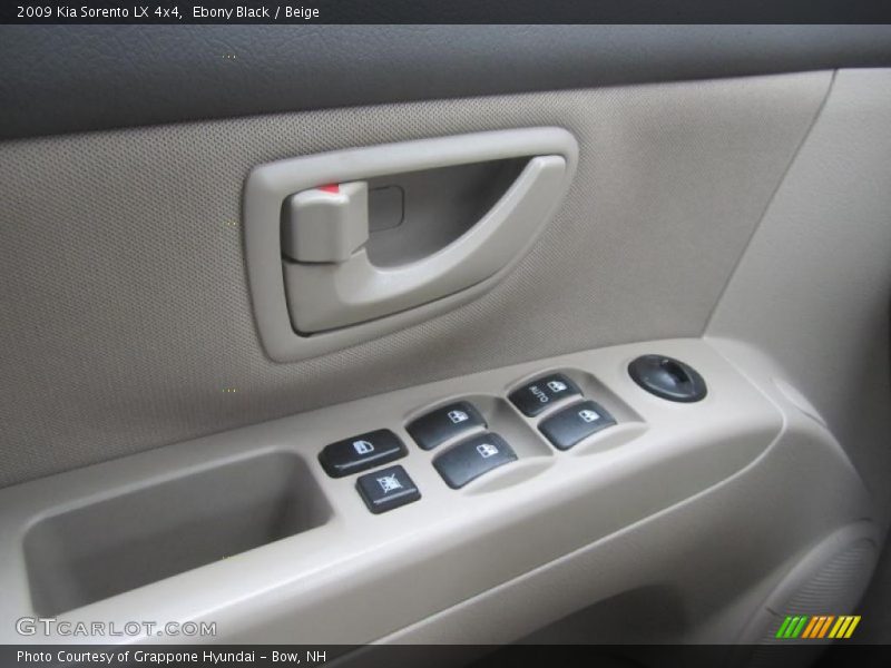 Controls of 2009 Sorento LX 4x4
