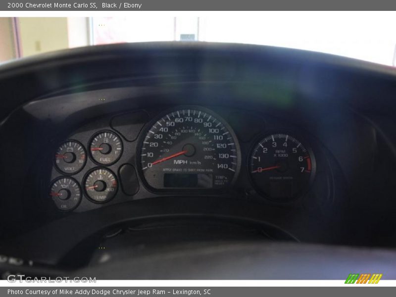 Black / Ebony 2000 Chevrolet Monte Carlo SS