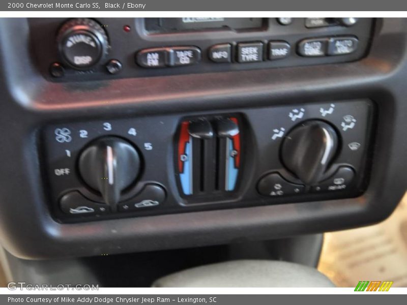 Black / Ebony 2000 Chevrolet Monte Carlo SS