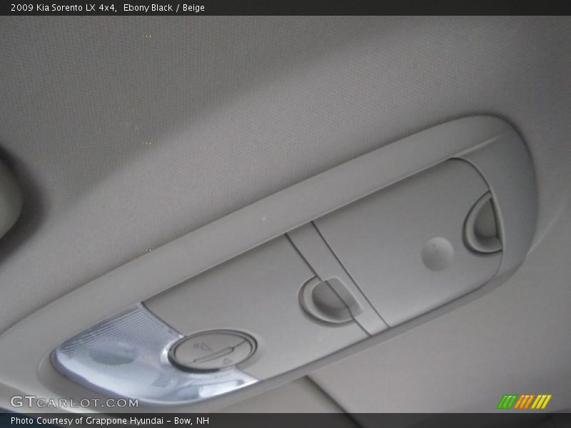 Ebony Black / Beige 2009 Kia Sorento LX 4x4