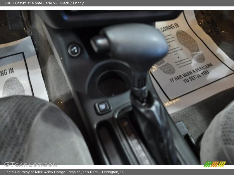 Black / Ebony 2000 Chevrolet Monte Carlo SS