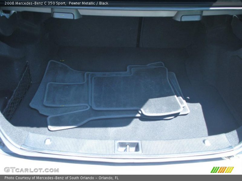 Pewter Metallic / Black 2008 Mercedes-Benz C 350 Sport