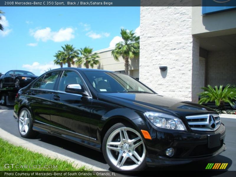 Front 3/4 View of 2008 C 350 Sport