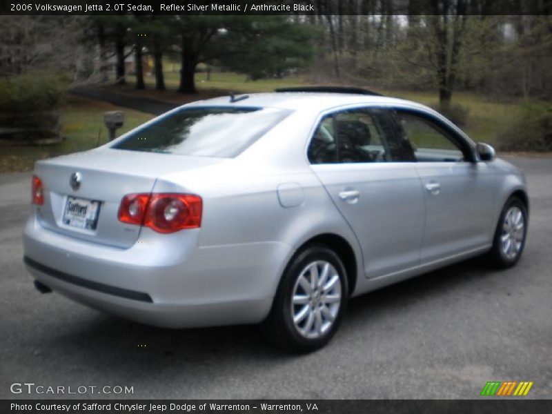 Reflex Silver Metallic / Anthracite Black 2006 Volkswagen Jetta 2.0T Sedan