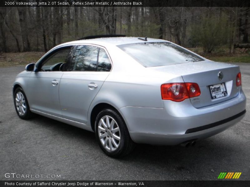Reflex Silver Metallic / Anthracite Black 2006 Volkswagen Jetta 2.0T Sedan