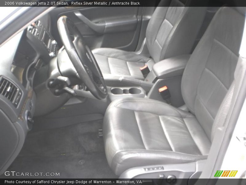 Reflex Silver Metallic / Anthracite Black 2006 Volkswagen Jetta 2.0T Sedan
