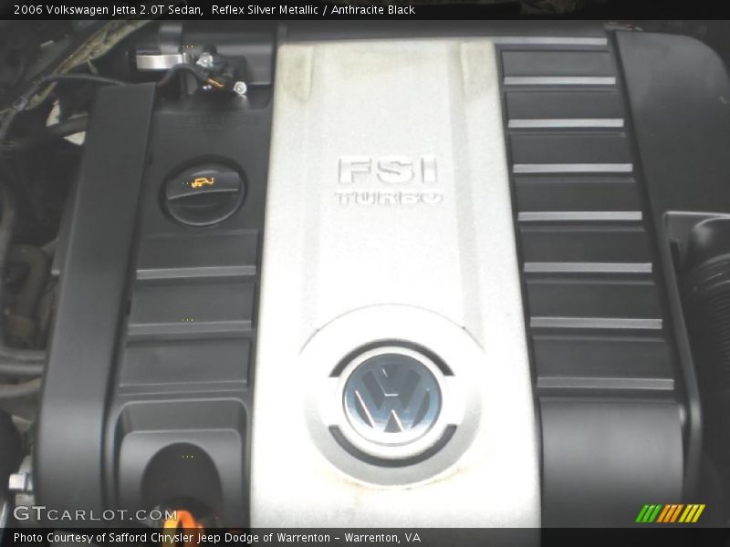 Reflex Silver Metallic / Anthracite Black 2006 Volkswagen Jetta 2.0T Sedan