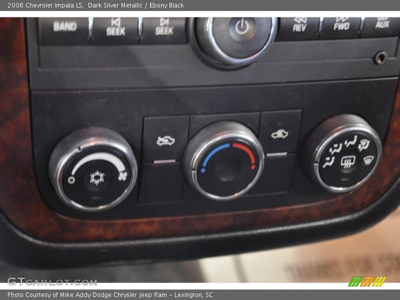 Dark Silver Metallic / Ebony Black 2008 Chevrolet Impala LS