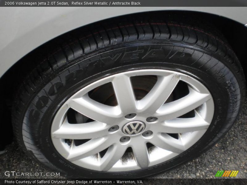 Reflex Silver Metallic / Anthracite Black 2006 Volkswagen Jetta 2.0T Sedan