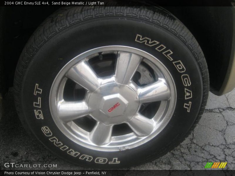 Sand Beige Metallic / Light Tan 2004 GMC Envoy SLE 4x4