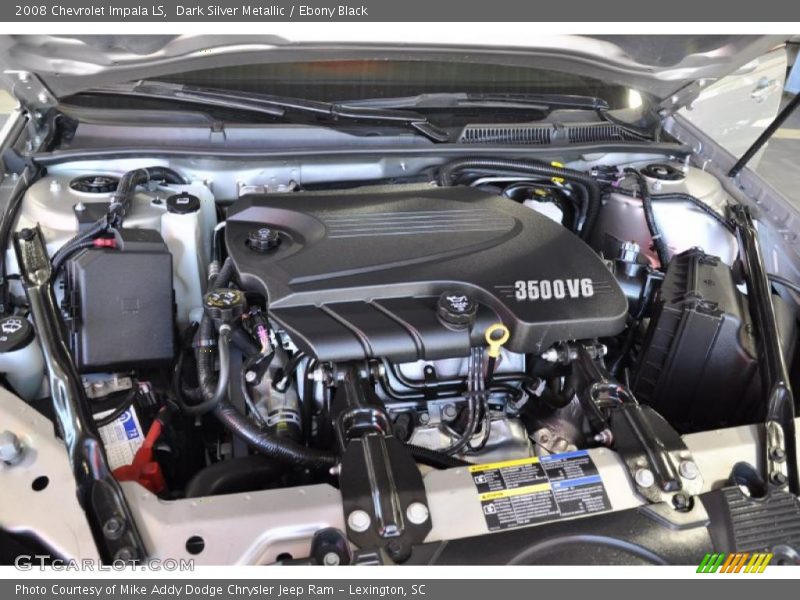 Dark Silver Metallic / Ebony Black 2008 Chevrolet Impala LS