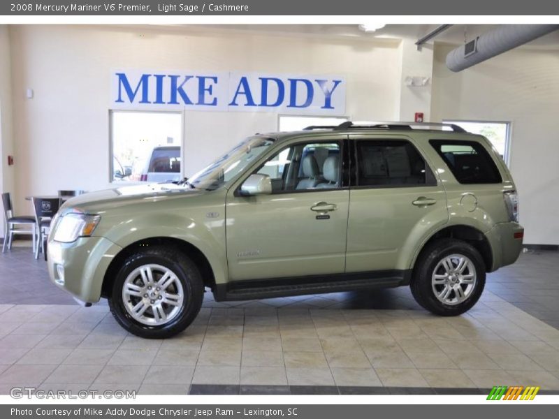 Light Sage / Cashmere 2008 Mercury Mariner V6 Premier