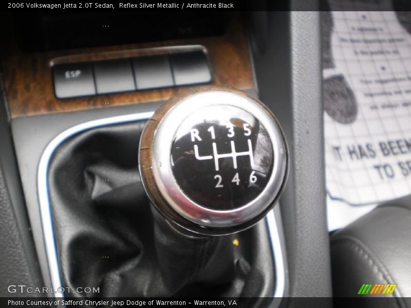  2006 Jetta 2.0T Sedan 6 Speed Manual Shifter