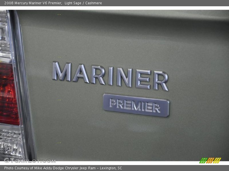 Light Sage / Cashmere 2008 Mercury Mariner V6 Premier