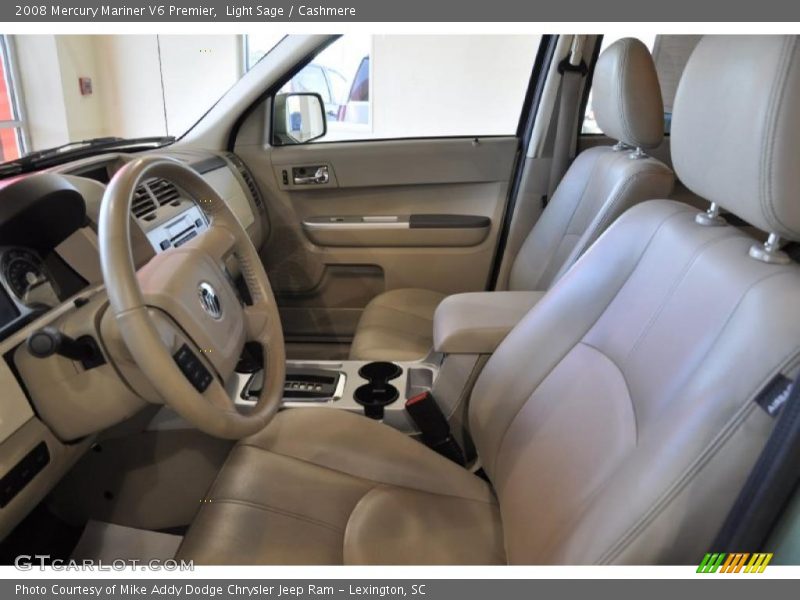 Light Sage / Cashmere 2008 Mercury Mariner V6 Premier