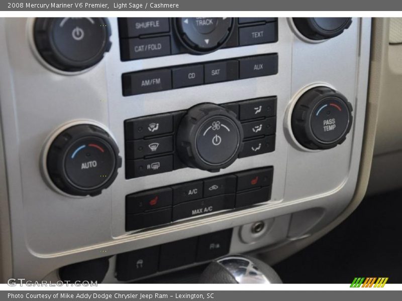 Light Sage / Cashmere 2008 Mercury Mariner V6 Premier