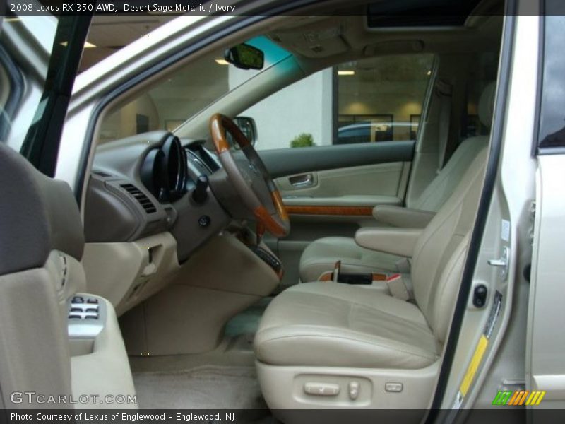 Desert Sage Metallic / Ivory 2008 Lexus RX 350 AWD