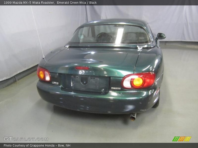 Emerald Green Mica / Black 1999 Mazda MX-5 Miata Roadster