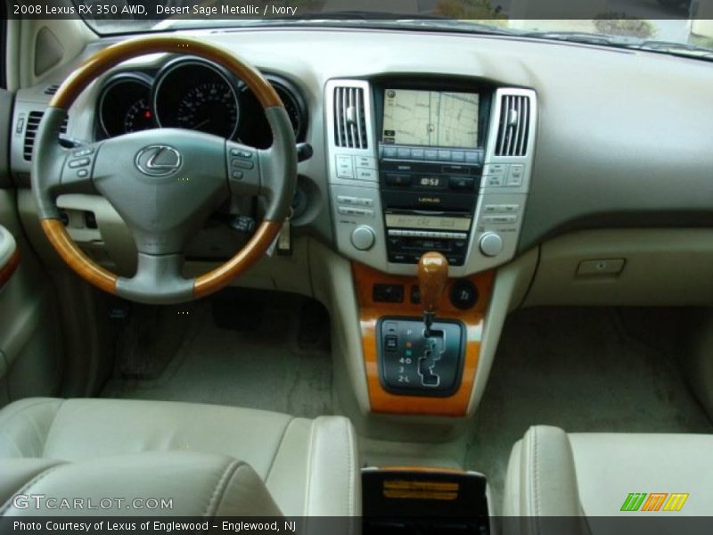 Desert Sage Metallic / Ivory 2008 Lexus RX 350 AWD
