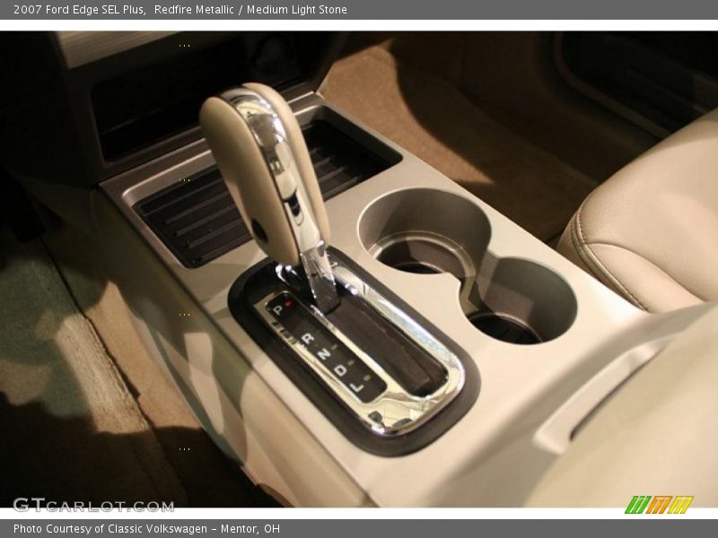 Redfire Metallic / Medium Light Stone 2007 Ford Edge SEL Plus