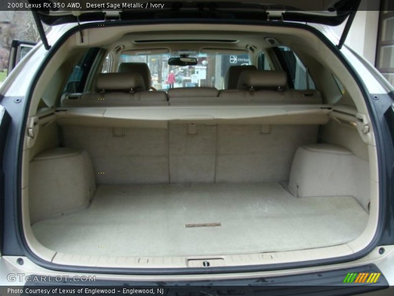 Desert Sage Metallic / Ivory 2008 Lexus RX 350 AWD