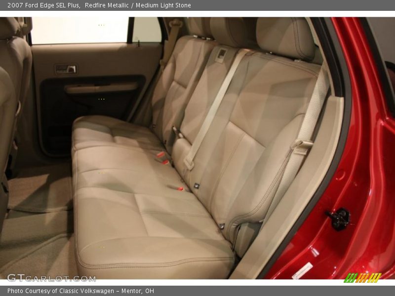 Redfire Metallic / Medium Light Stone 2007 Ford Edge SEL Plus