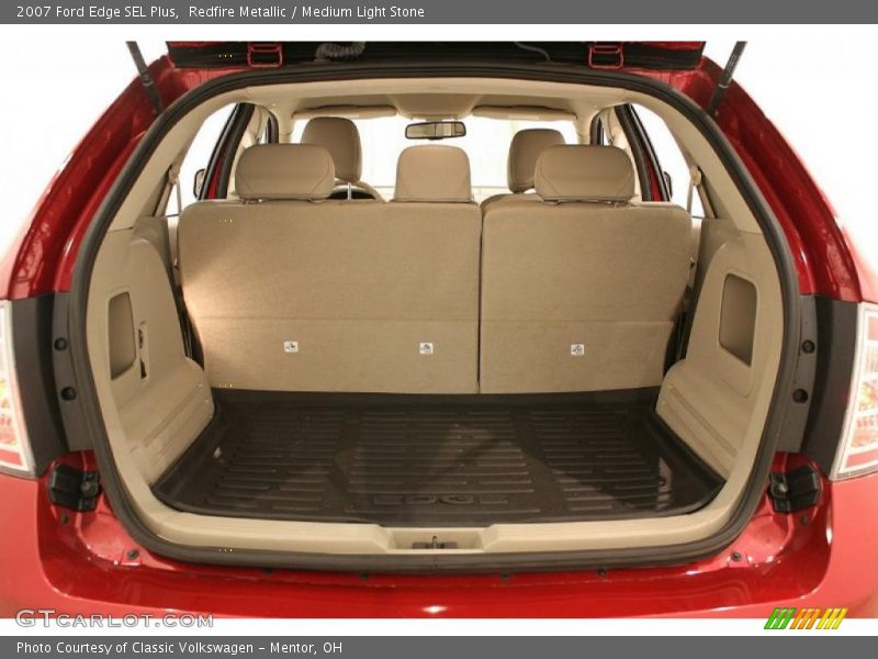 Redfire Metallic / Medium Light Stone 2007 Ford Edge SEL Plus