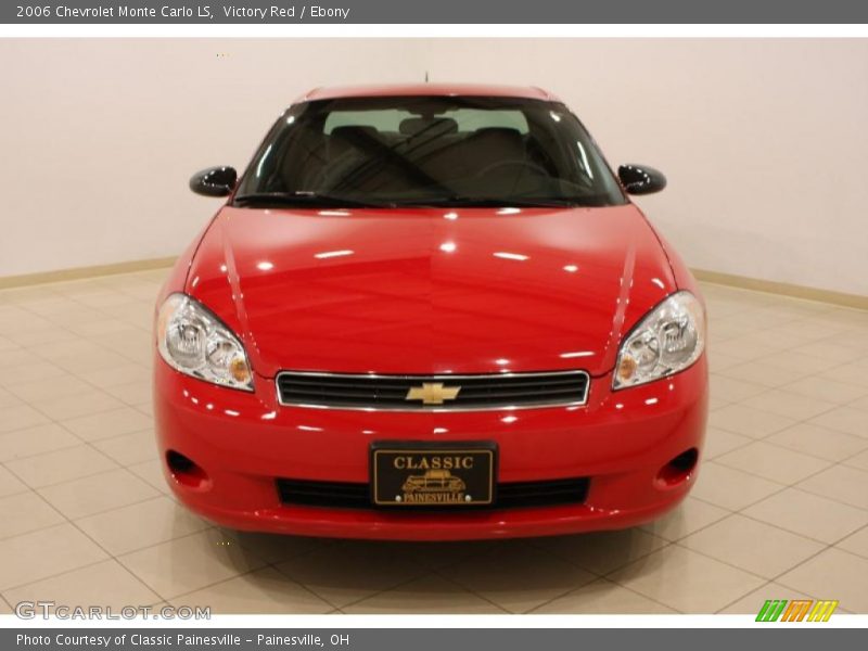 Victory Red / Ebony 2006 Chevrolet Monte Carlo LS