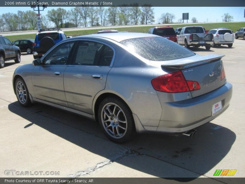 Diamond Graphite Metallic / Stone 2006 Infiniti G 35 Sedan