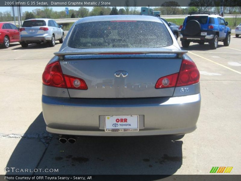 Diamond Graphite Metallic / Stone 2006 Infiniti G 35 Sedan