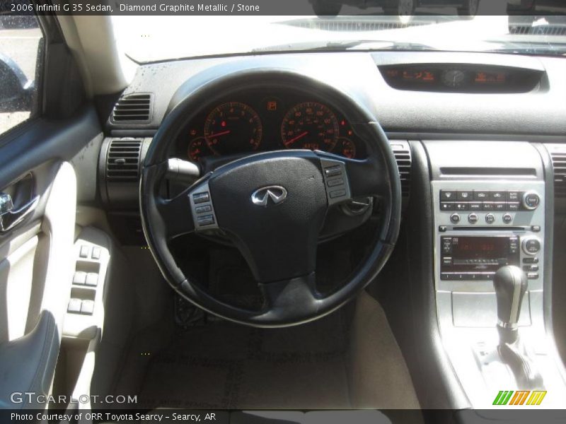Diamond Graphite Metallic / Stone 2006 Infiniti G 35 Sedan