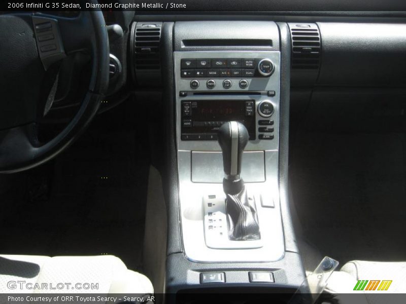 Diamond Graphite Metallic / Stone 2006 Infiniti G 35 Sedan