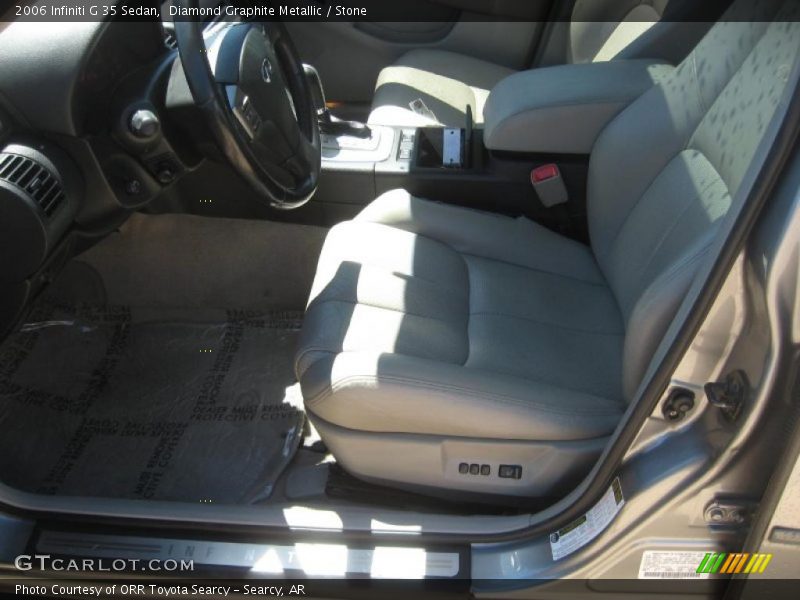 Diamond Graphite Metallic / Stone 2006 Infiniti G 35 Sedan