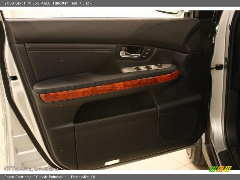 Tungsten Pearl / Black 2009 Lexus RX 350 AWD