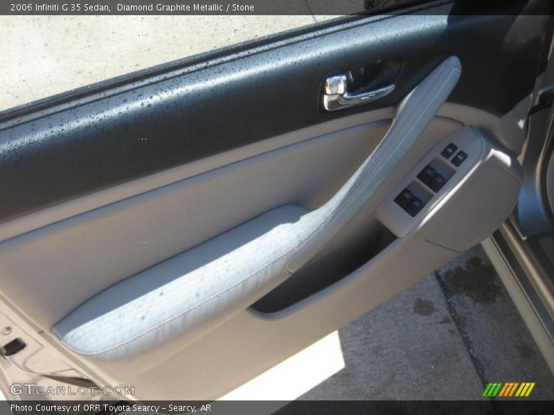 Diamond Graphite Metallic / Stone 2006 Infiniti G 35 Sedan