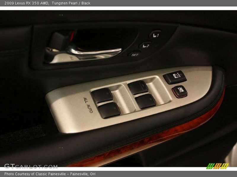 Tungsten Pearl / Black 2009 Lexus RX 350 AWD
