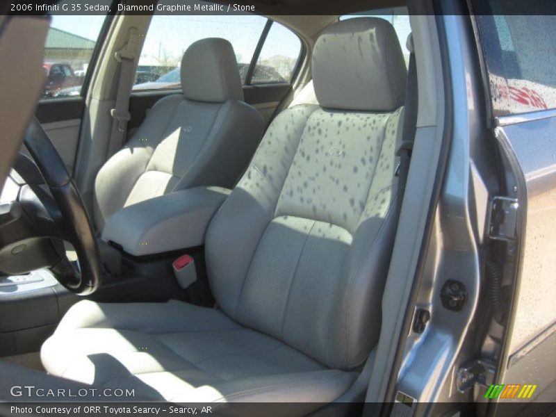 Diamond Graphite Metallic / Stone 2006 Infiniti G 35 Sedan