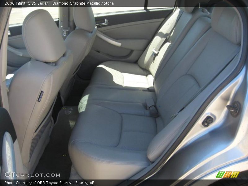 Diamond Graphite Metallic / Stone 2006 Infiniti G 35 Sedan